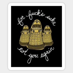 Oh No Daleks Sticker